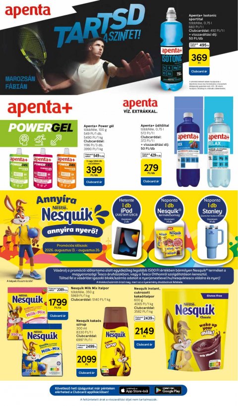 TESCO Hipermarket akciós újság
