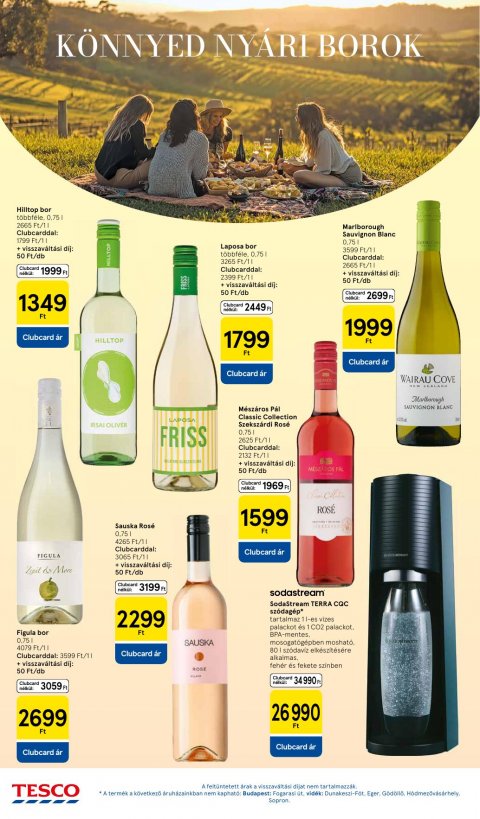 TESCO Hipermarket akciós újság