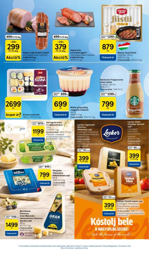TESCO Hipermarket akciós újság