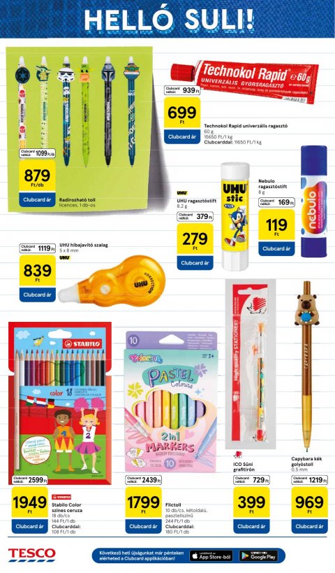 TESCO Hipermarket akciós újság