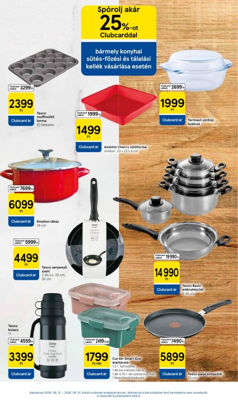 TESCO Hipermarket akciós újság
