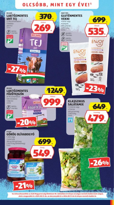 ALDI akciós újság
