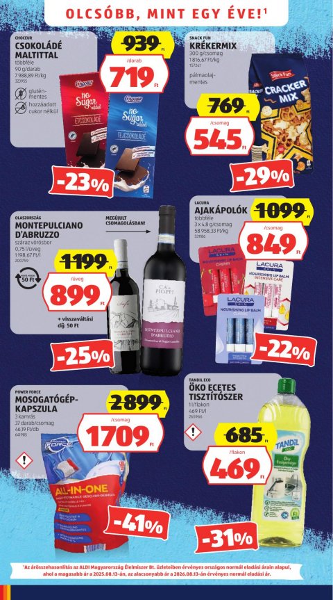 ALDI akciós újság