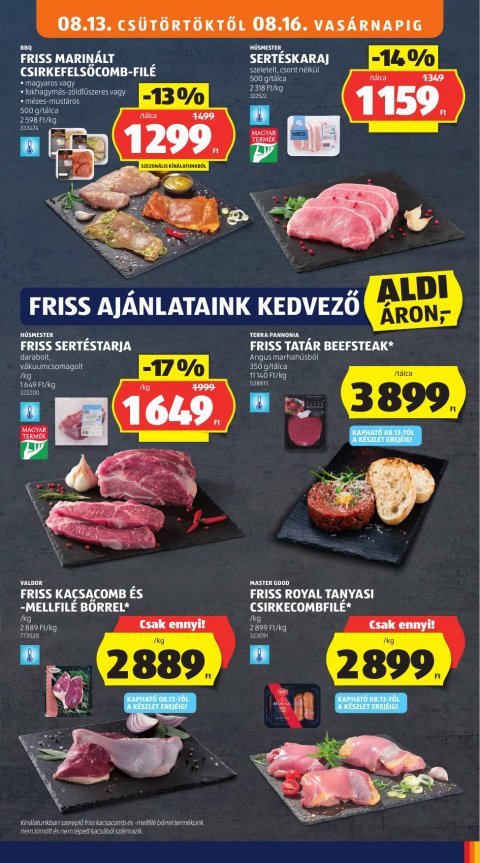 ALDI akciós újság