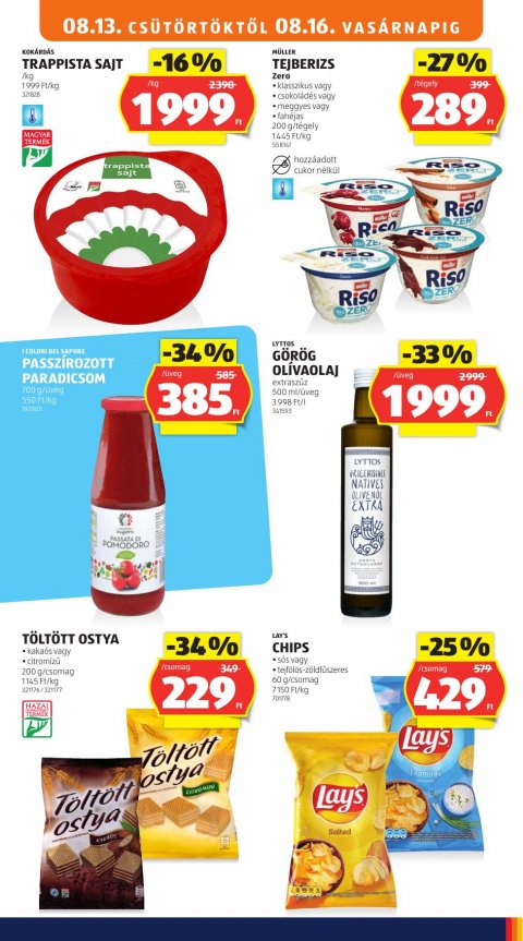 ALDI akciós újság
