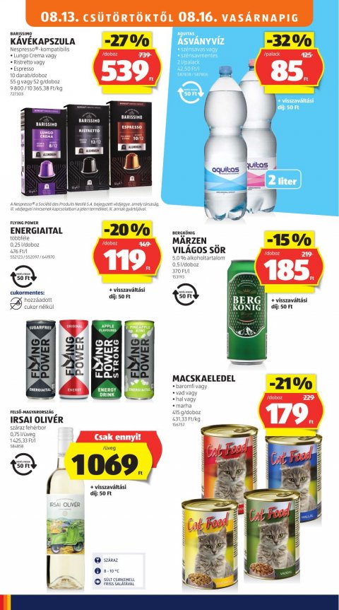 ALDI akciós újság