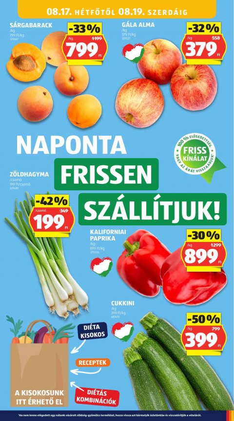 ALDI akciós újság