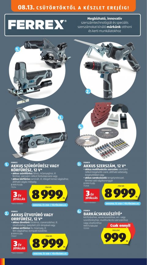 ALDI akciós újság