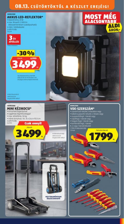 ALDI akciós újság