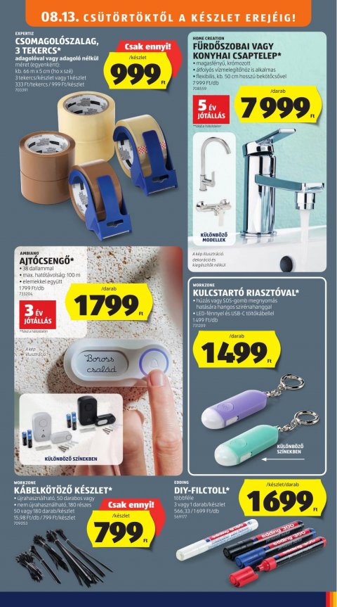 ALDI akciós újság