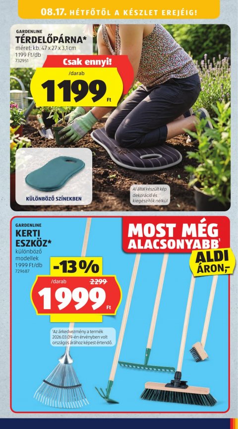 ALDI akciós újság