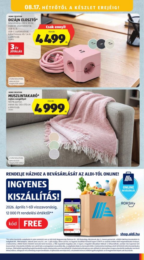ALDI akciós újság