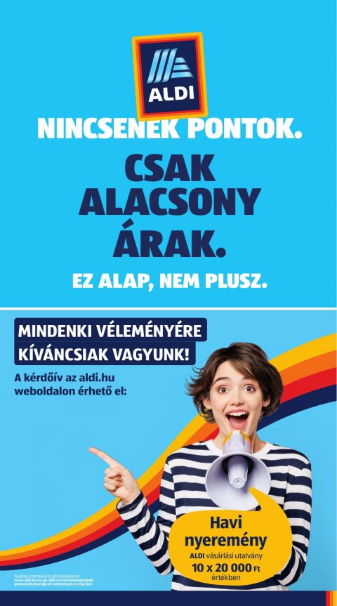 ALDI akciós újság
