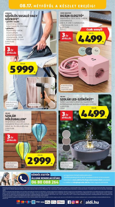 ALDI akciós újság