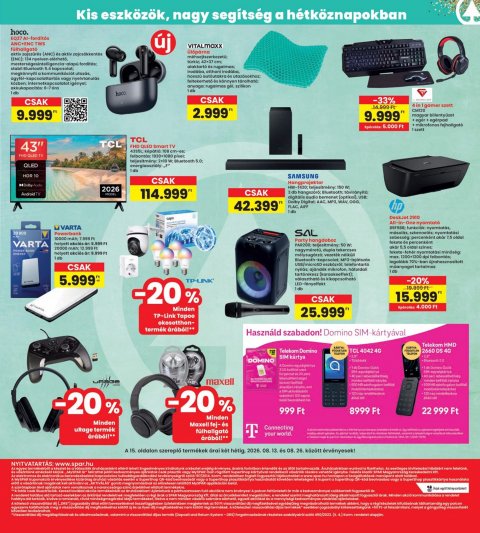 INTERSPAR akciós újság
