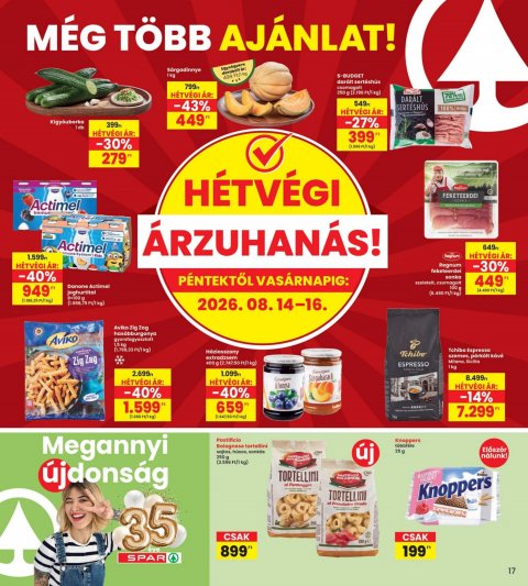 INTERSPAR akciós újság
