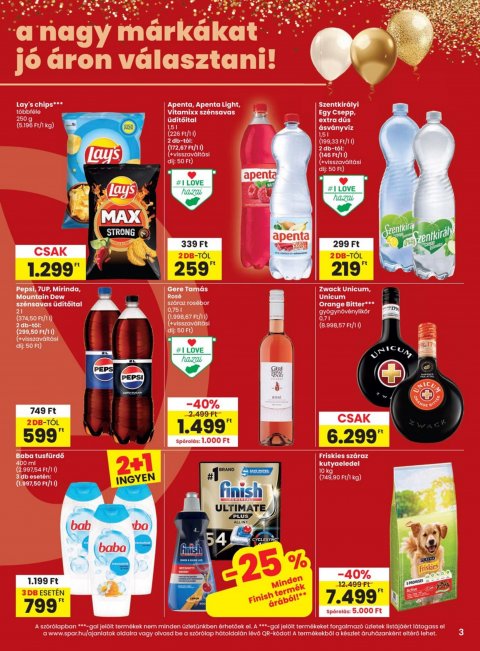 SPAR akciós újság
