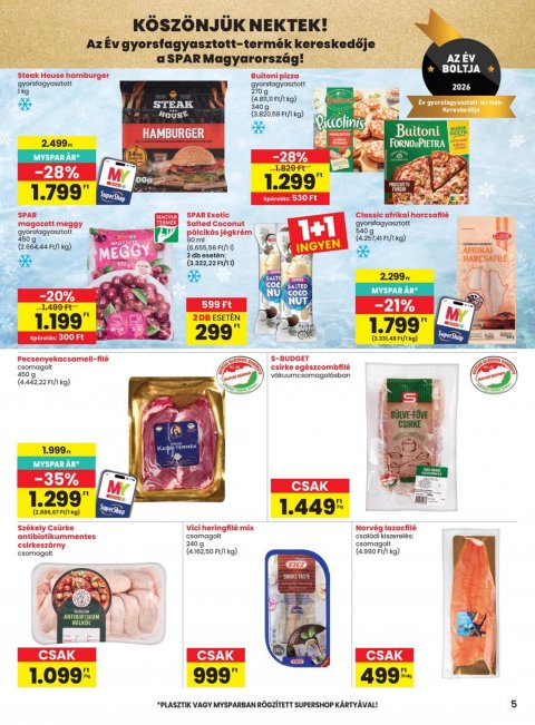 SPAR akciós újság