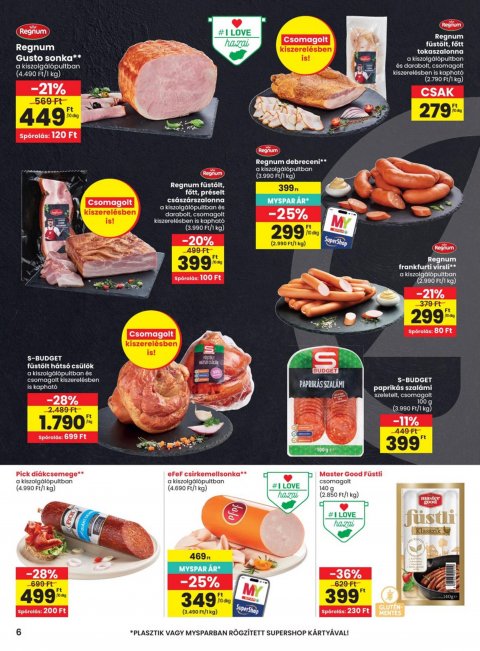 SPAR akciós újság