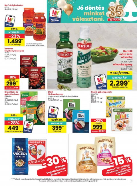 SPAR akciós újság