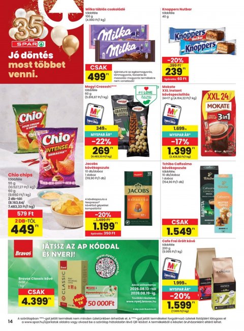 SPAR akciós újság