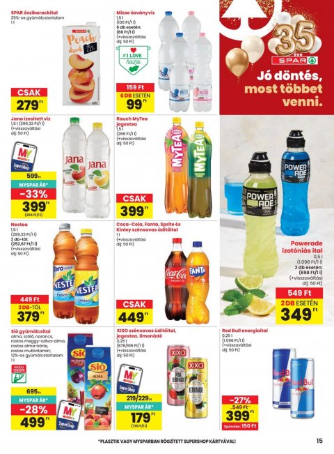 SPAR akciós újság