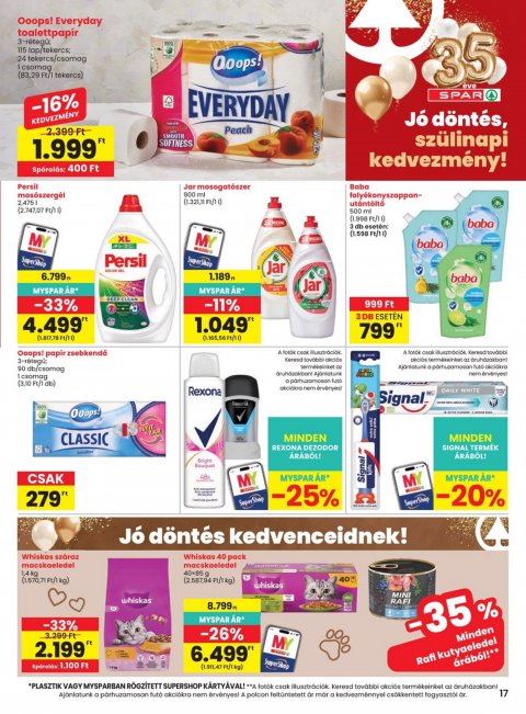 SPAR akciós újság