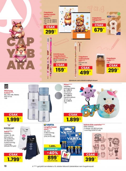 SPAR akciós újság