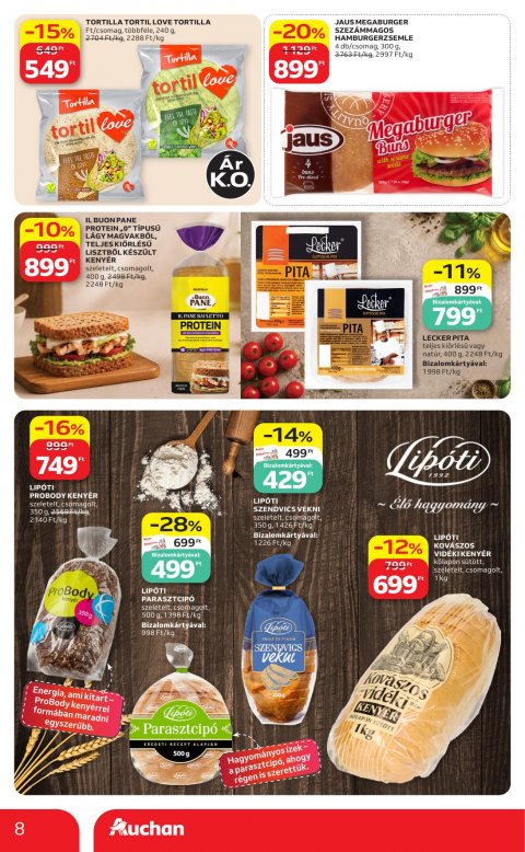 AUCHAN Hipermarket akciós újság