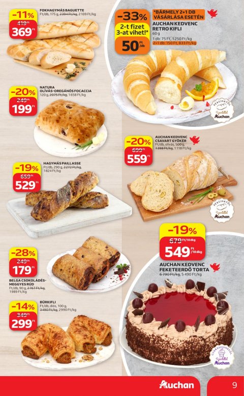 AUCHAN Hipermarket akciós újság