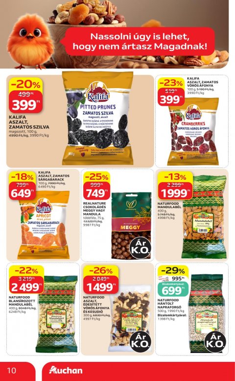 AUCHAN Hipermarket akciós újság