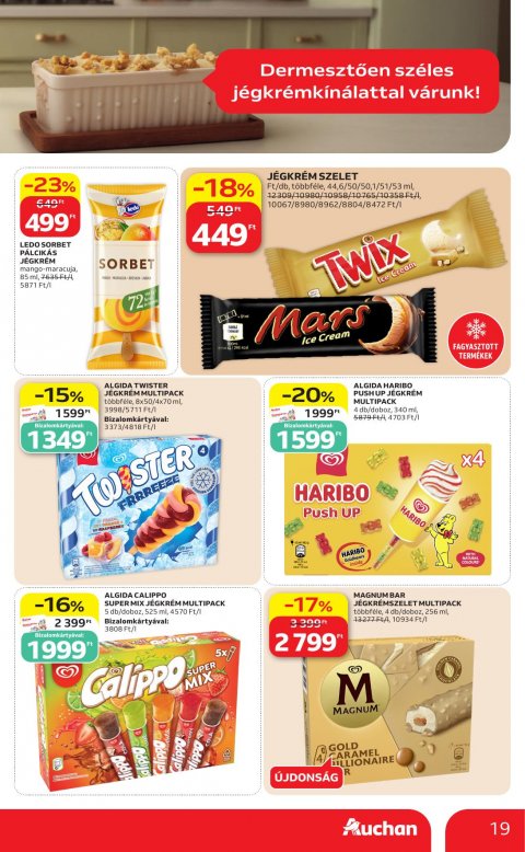 AUCHAN Hipermarket akciós újság