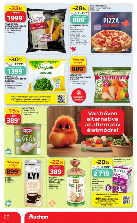 AUCHAN Hipermarket akciós újság