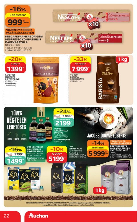 AUCHAN Hipermarket akciós újság