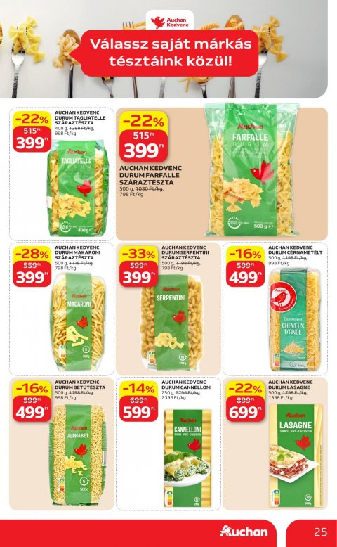 AUCHAN Hipermarket akciós újság