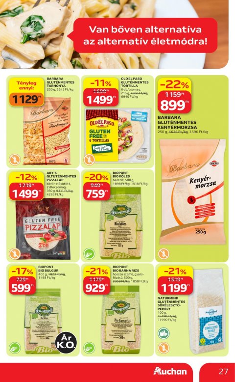 AUCHAN Hipermarket akciós újság