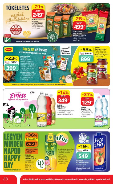 AUCHAN Hipermarket akciós újság