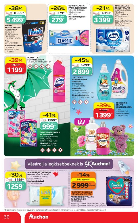AUCHAN Hipermarket akciós újság