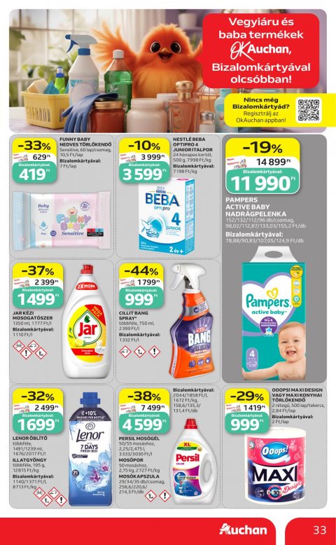 AUCHAN Hipermarket akciós újság