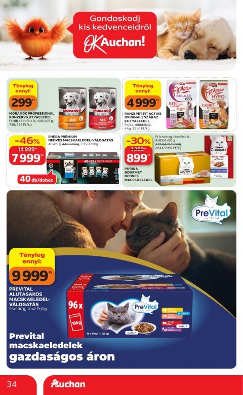 AUCHAN Hipermarket akciós újság
