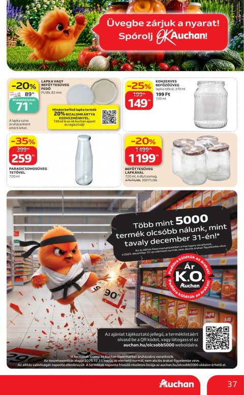 AUCHAN Hipermarket akciós újság
