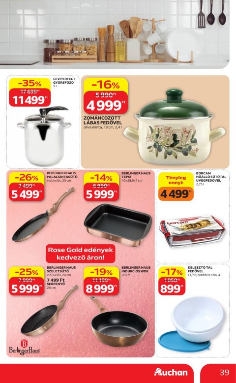 AUCHAN Hipermarket akciós újság