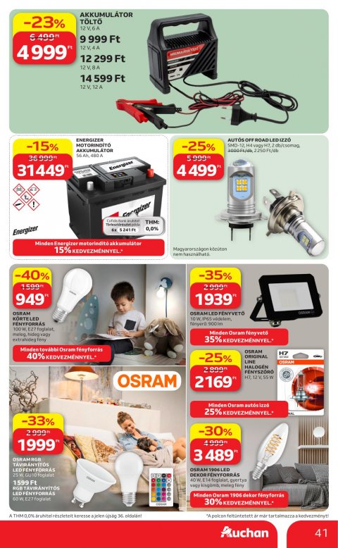 AUCHAN Hipermarket akciós újság