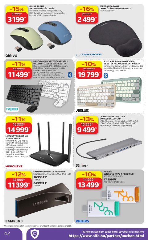 AUCHAN Hipermarket akciós újság