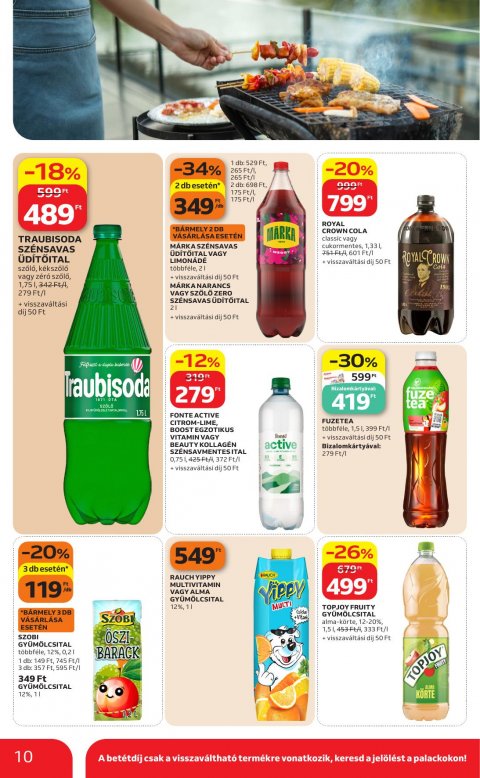 AUCHAN Hipermarket Grill akciós újság