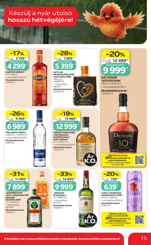AUCHAN Hipermarket Grill akciós újság
