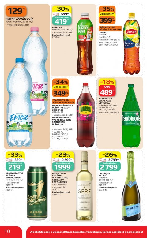 AUCHAN Szupermarket akciós újság