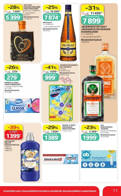 AUCHAN Szupermarket akciós újság