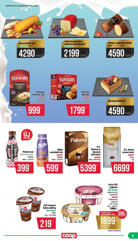 COOP Nyírzem akciós újság