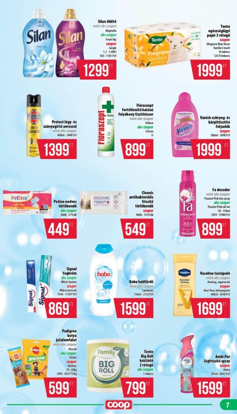 COOP Nyírzem akciós újság